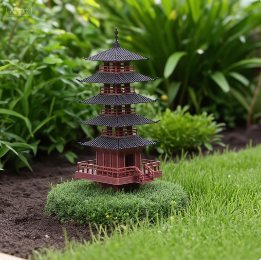 Mini Bonsai Zen Garden - Decoración de bonsái para acuario de