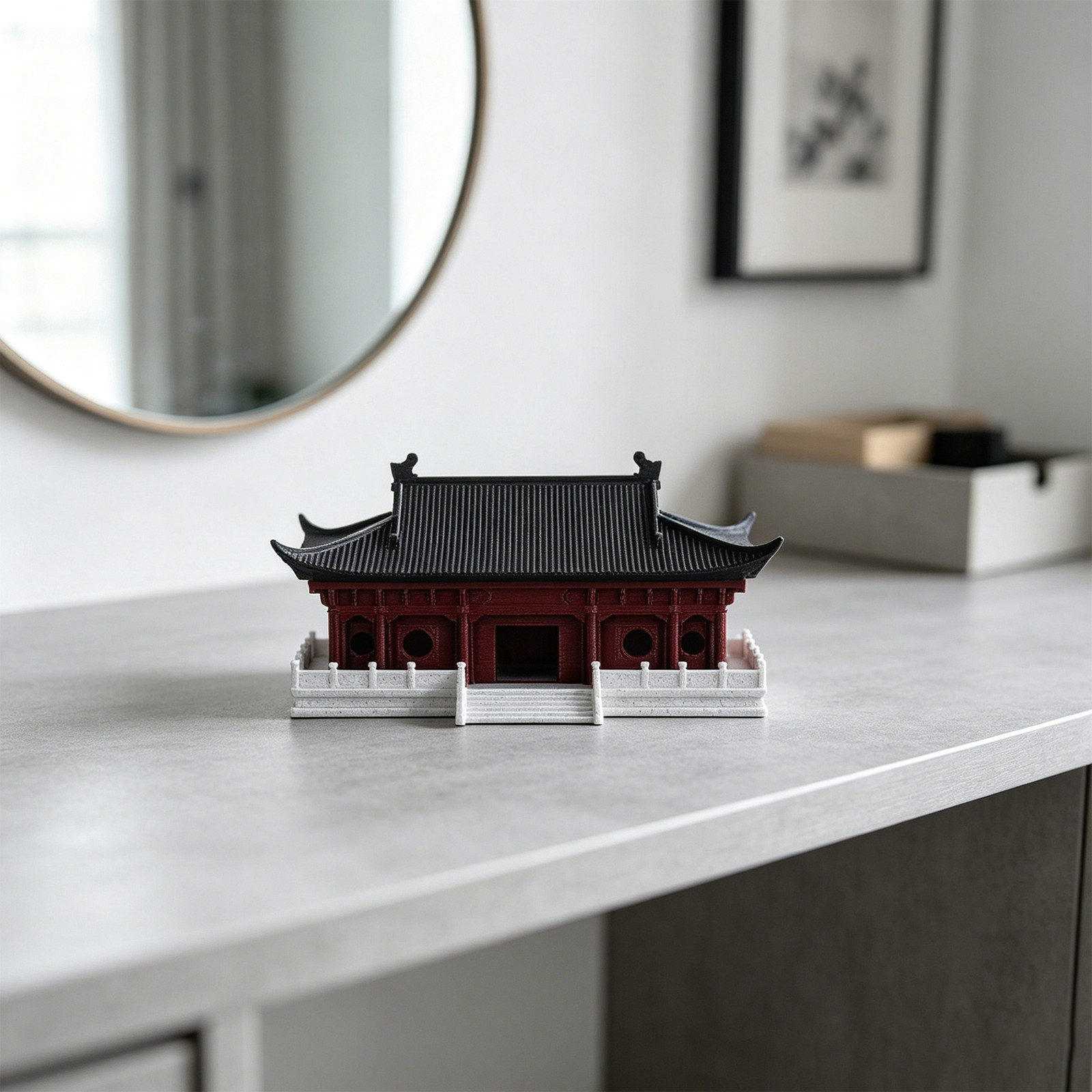 Mini Estatua de Pagoda, Decora - Mini Bonsai Zen Garden reseña y precio
