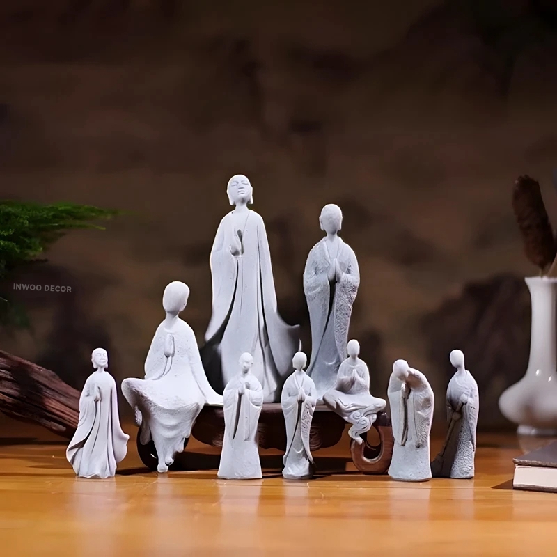 Estatua de Buda de piedra, fig - Bonsai Garden For Desk reseña y precio