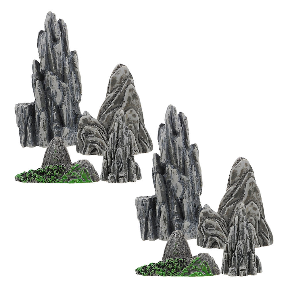 8 Piezas de Adornos de Rocas e - Mini Bonsai Zen Garden reseña y precio