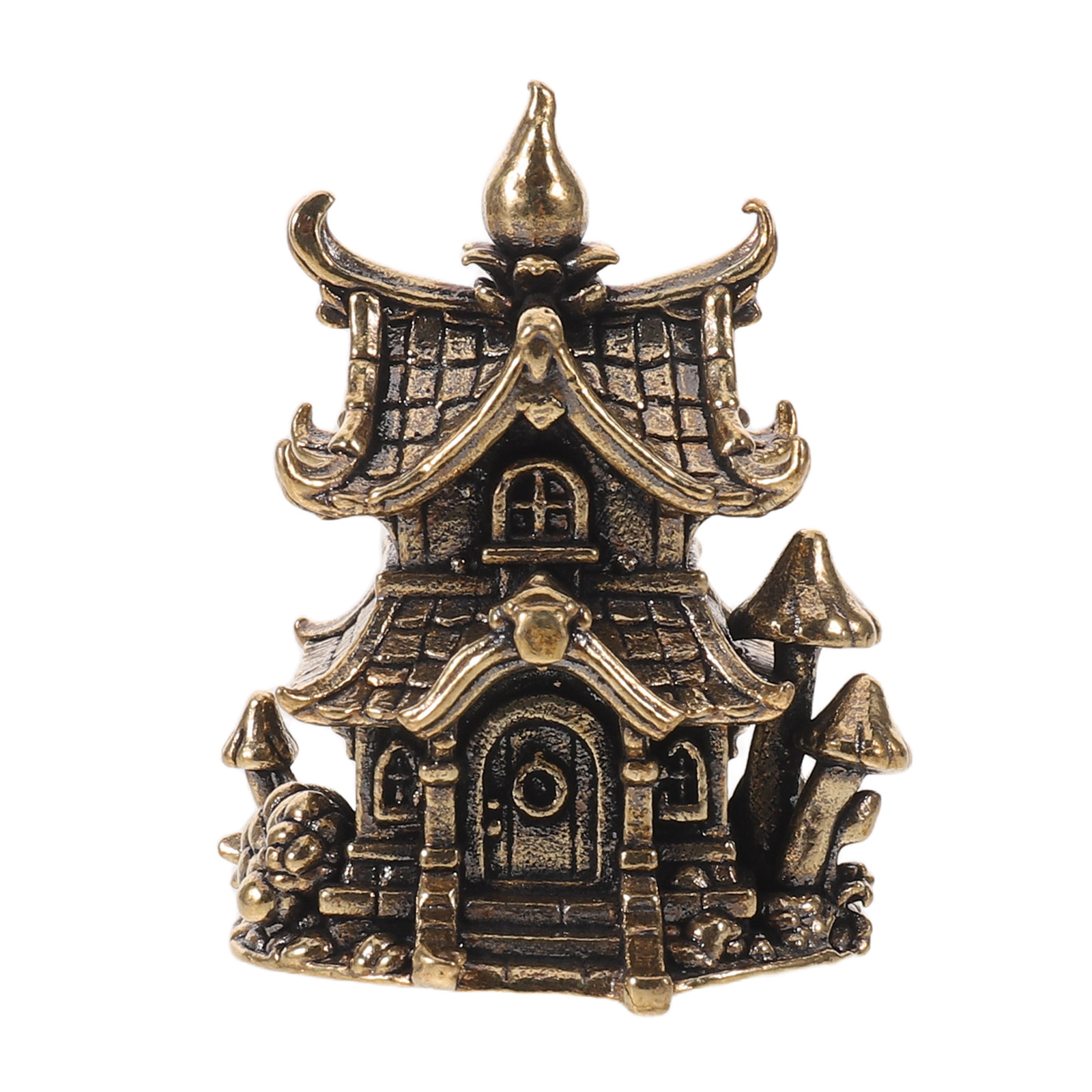 Mini Pagoda Japonesa de Latón  - Mini Bonsai Zen Garden reseña y precio