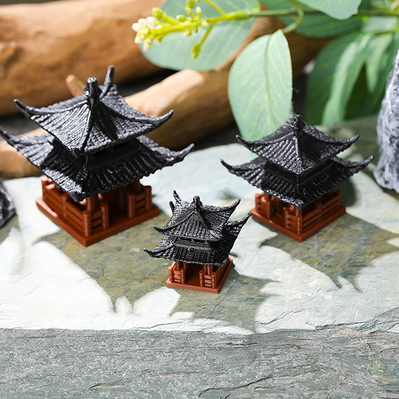 Mini estatua de Pagoda, decora - Mini Bonsai Zen Garden reseña y precio